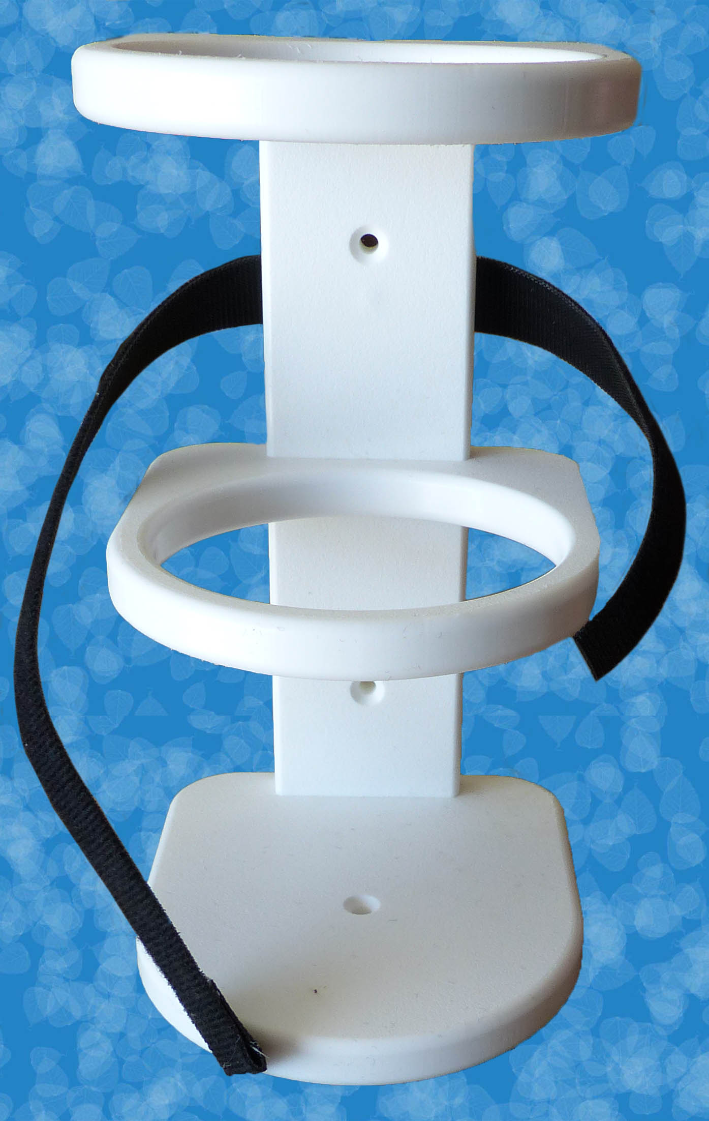 King Starboard Double Fire Extinguisher Storage Bracket